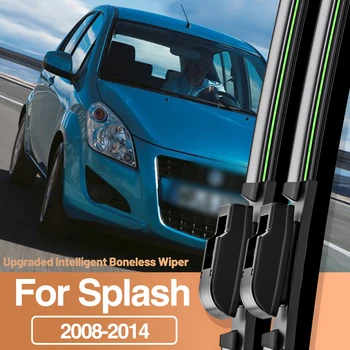 2pcs За Suzuki Splash 2008-2014 Предни чистачки на предното стъкло Аксесоари за прозорци на предното стъкло 2009 2010 2011 2012 2013