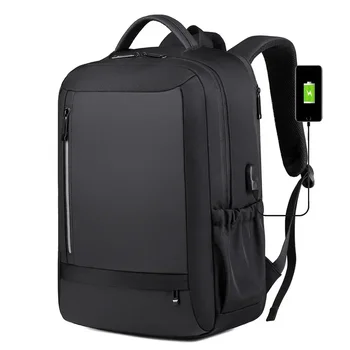 Бизнес раница Многофункционални разширяеми мъжки пътни чанти Голям капацитет водоустойчив USB зареждане обратно пакет