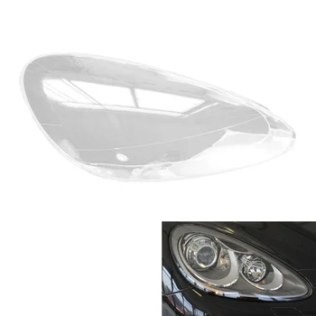 For-Porsche Cayenne 2010 2011 2012 2013 2014 Десен фар Shell лампа сянка прозрачен обектив капак фарове