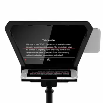 GVM TQ-S Teleprompter за iPad таблет & смартфон с APP контрол