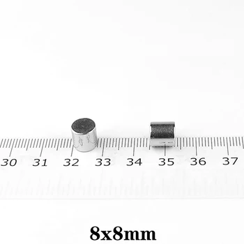 6 ~ 150PCS 8x8 търсене малък диаметър магнит 8mm x 8mm насипни малки кръгли магнити силен 8x8mm неодимови магнити диск 8 * 8 кръгъл 8