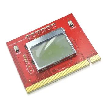 Диагностична карта за PC лаптоп настолен компютър LCD PCI дисплей компютърен анализатор дънна платка диагностика отстраняване на грешки карта тестер