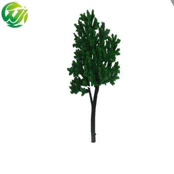 10cm зелен пластмасов мащаб модел улица модел дървета за влак железопътна архитектура природа HO N OO оформление