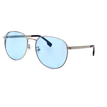 Луксозни ретро кръгли дизайнерски слънчеви очила жени мъже 2024 марка дизайн метална рамка lentes de sol hombre безплатна доставка