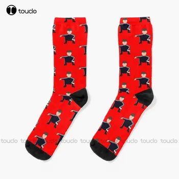 Руски гангстерски чорапи Мъже Ден на благодарността Коледа Новогодишен подарък Унисекс Възрастен Teen Младежки чорапи Персонализиран Hd Висококачествен забавен чорап