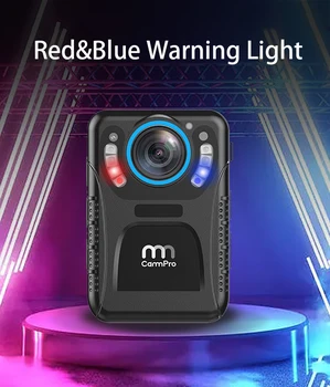 CammPro C3 / K3 Малка преносима мини видеокамера Explosionprood Предупредителна светлина Тяло Износена камера Широкоъгълен видеорекордер Kamera