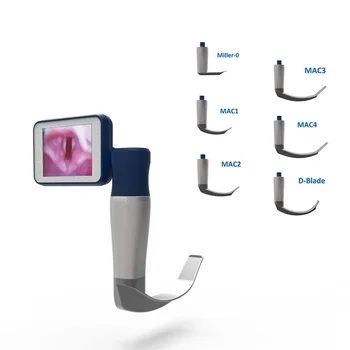 LTEV01 Медицински УНГ Преносим ендоскоп Операционна ларингоскопска интубация Цифрово видео за многократна употреба