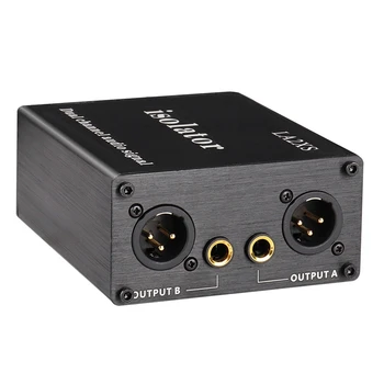 1 парче LA2XS аудио изолатор Филтър за намаляване на шума елиминира текущия шум двуканални аудио изолатори