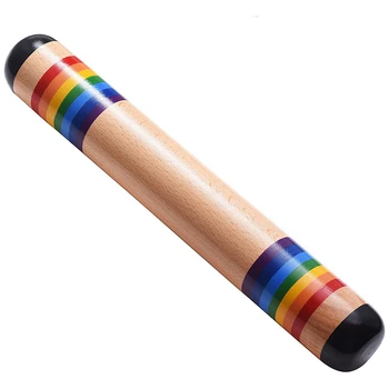 Rain Stick,Wooden Rain Maker Rattle Shaker Rainfall Tube, музикален инструмент играчка за деца