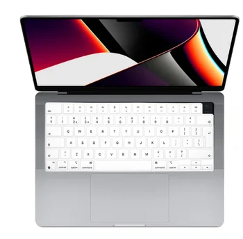 Силиконов капак на клавиатурата за MacBook Pro 14/16 инча A2442 A2485 A2780 A2779 за MacBook Air 13 инча 2022 m2 A268of EU версия