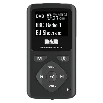 DAB / DAB цифрово радио Bluetooth 4.0 личен джоб FM мини портативна радио слушалка MP3 Micro-USB за дома