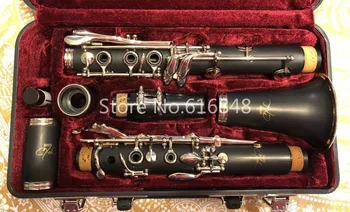 Марка Юпитер CXL CC-60 кларинет B плосък музикален инструмент 17 ключ кларинет бакелит тръба никелиран кларинет с платно случай