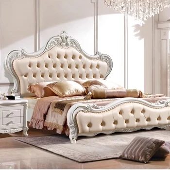 Реколта легло за съхранение естетически уникална спалня хотел принцеса легло спален салон матраци Cama Matrimonial хотел мебели