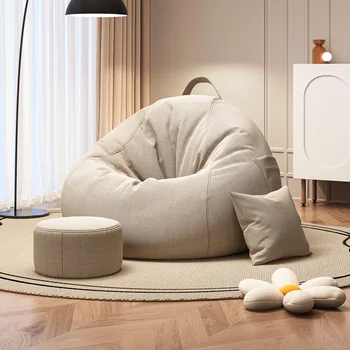 Европейски Момиче Мързелив диван боб чанта класически Kawaii комфортен луксозен хол диван модерна двойка Woonkamer Banken мебели