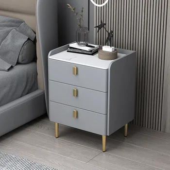 Nordic легло нощни шкафчета гърдите дървени модерни шкафове нощно шкафче италиански тесен дизайнер Mesa De Noche спалня мебели WSW30XP