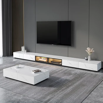 Modern Girl Tv Stands Mobile Luxury White Display Media Samsung Tv 50 инчова стойка за маса Евтини мебели за спалня Basse
