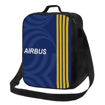 Airbus изтребител пилот топлоизолирани чанти за обяд жени авиация самолет преносим обяд мъкна за училище офис Bento храна кутия