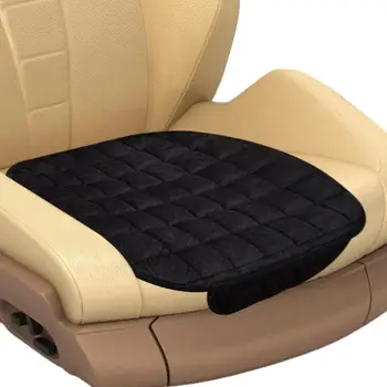 Предна седалка Pad Cover Anti-skid Square Car Seat Cushion Удобна вентилирана противоплъзгаща кола Предни шофьори или пътническа седалка