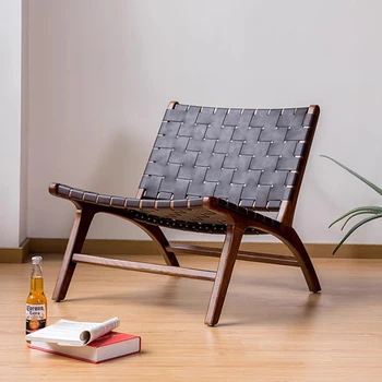 спалня реколта столове обратно подкрепа японски преносим ергономичен скандинавски стил фотьойл дизайн Sillas Terraza офис мебели