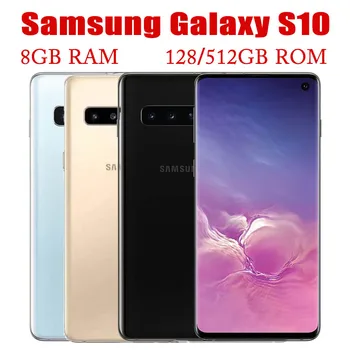 Оригинален отключен Samsung Galaxy S10 G973F 128/512GB ROM мобилен Globla версия 6.1