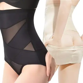 Жените контрол бикини следродилна корема колан лента корема висока талия панталони тялото задника лифт отслабване бельо тънък превръзка