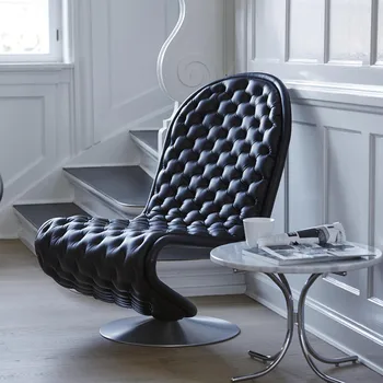 Мебели змия форма метал S-образна дръпнете ключалката отдих стол модел стая рецепция и преговори стол