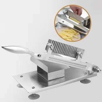 Търговска резачка Домакинска картофена машина Многофункционална ръчна машина за рязане на зеленчуци с картофен чипс