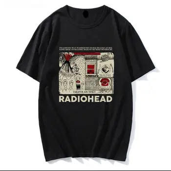 Radiohead TShirt Rock Band Тениски Unisex За Мъже Жени