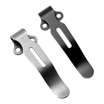 Професионален джобен нож Задна скоба Издръжлив сгъваем нож Скоба за талия Инструмент нож Clip DIY инструменти за правене H053