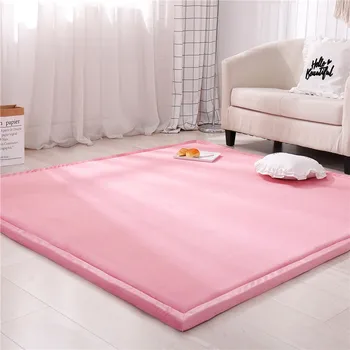 Корал руно татами постелки голям килим удебелен спалня килим деца катерене Playmat Начало матрак хол килими