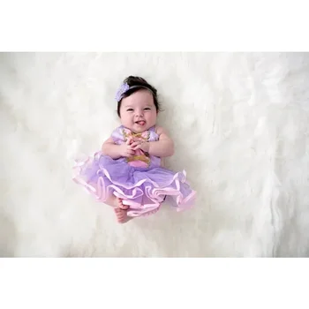Облекло за фотография на новородени Принцеса рокля Пълнолуние Стодневно момиче Бебешки комплект