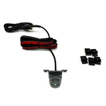 1Set Car HD 1080P Камера за дясно сляпо петно Система за подпомагане на автомобила Наблюдение на огледалото за обратно виждане Черно