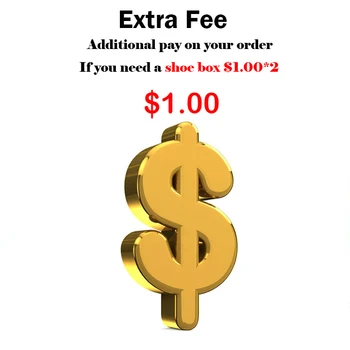 Допълнително плащане за товари на кутията за обувки и поръчки или разходите за проби според обсъжданите специални връзки Usd1 за допълнително заплащане