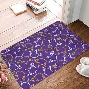 Viking баня мат Минесота модел лилаво фон изтривалка кухня килим открит килим декорация на дома