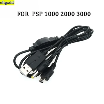 cltgxdd кабел Най-новото зарядно устройство Мощност 2 в 1 USB кабел за зареждане на данни ЗА PSP 1000 2000 3000 Игрова конзола