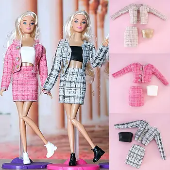 1 Комплект 30см DIY Най-новите аксесоари за кукли Елегантно палто Кукли Пола Момиче Дрехи Ежедневни облекла