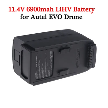 за Autel EVO Drone 11.4V 6900mah LiHV батерия за подмяна на батерията Fly повече 9 минути от оригиналната 4300 батерия