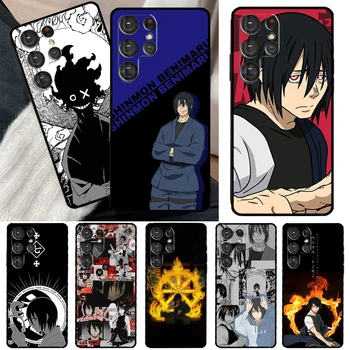 Benimaru Shinmon Fire Force Case за Samsung Galaxy S23 S22 Ultra S20 FE Note 20 Забележка 10 S8 S9 S10 Plus S21 Ultra капак