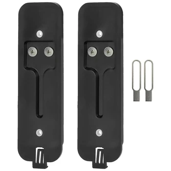 2 пакет звънец задна плоча подмяна на вратата на задната плоча част съвместима с за мига видео звънец, с аксесоар за монтиране