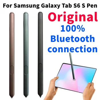 Оригинална писалка S за Samsung Galaxy Tab S6 10.5 SM-T860 SM-865 стилус Замяна на докосване с Bluetooth-съвместим
