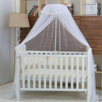 Лято бебе мрежа против комари Mesh купол спалня завеса мрежи новородени бебета преносим балдахин детски легла доставки ясли мрежа против комари