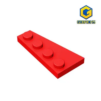 Gobricks GDS-549 Клин, плоча 4 x 2 Дясна съвместима с LEGO 41769 броя детски DIY Сглобяване на строителни блокове