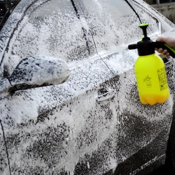 Ръчно налягане сняг пяна пръскачка оръдие пяна дюза ръчна помпа 2L бутилка автомивка прозорец почистване поливане може