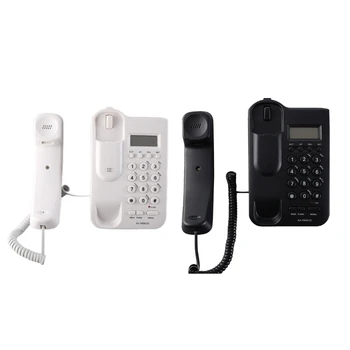 Телефон с дисплей на обаждащия се Фиксиран телефон за домашен офис Desktop Dropship