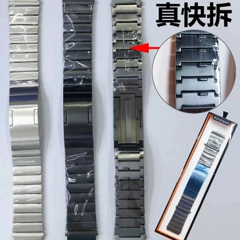 22mm лента за часовник от титанова сплав за Huawei Watch GT4 4/4Pro / GT 3 3Pro 46mm / GT2 46mm 22mm каишка ултралека гривна за маншет