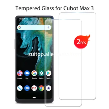 За Cubot Max 3 закалено стъкло Защитно ON Cubot Max 3 6.95 инчов екран протектор смарт телефон капак филм