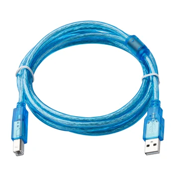 PLC кабел за Omron USB принтер кабел квадратен порт USB 2.0 кабел CP1H серия CPU 2M дължина