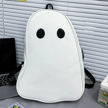 Модна чанта Fun Ghost раница Academy Youth School Bag Halloween Youth Backpack Student Leisure Day Dress Women's School Bag