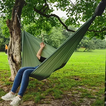 Lighten Up Portable Outdoor Camping Hammock High-quality Materials Camping Outdoor Equipment Ultra-light And High Load-bearing