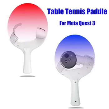 1pairs За Meta Quest 3 контролер дръжка тенис на маса адаптер дръжка черупка модел тенис на маса ракети VR аксесоари